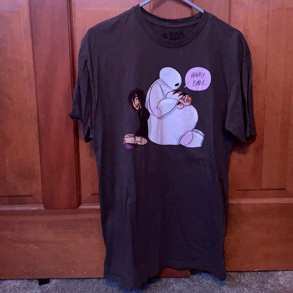 Unisex Big Hero 6 Baymax, Hiro, and Mochi T-Shirt